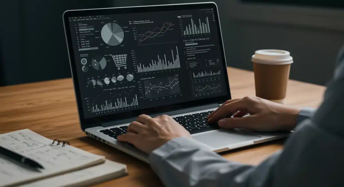 Data scientist analyzing consumer purchasing patterns