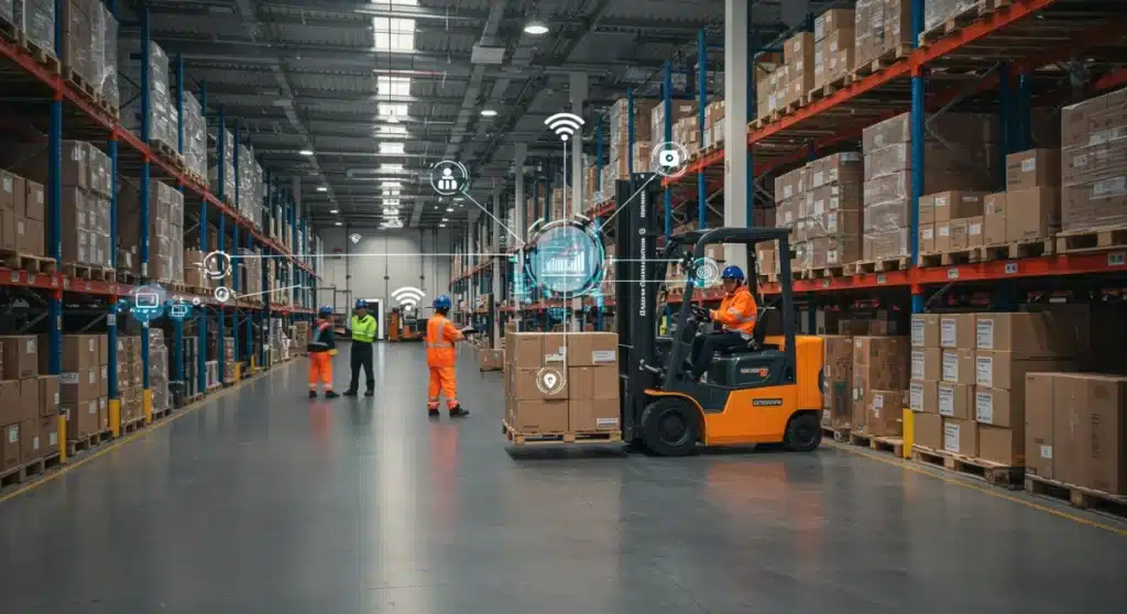 Optimizing Supply Chain with IoT: 2025 Guide for US Retailers