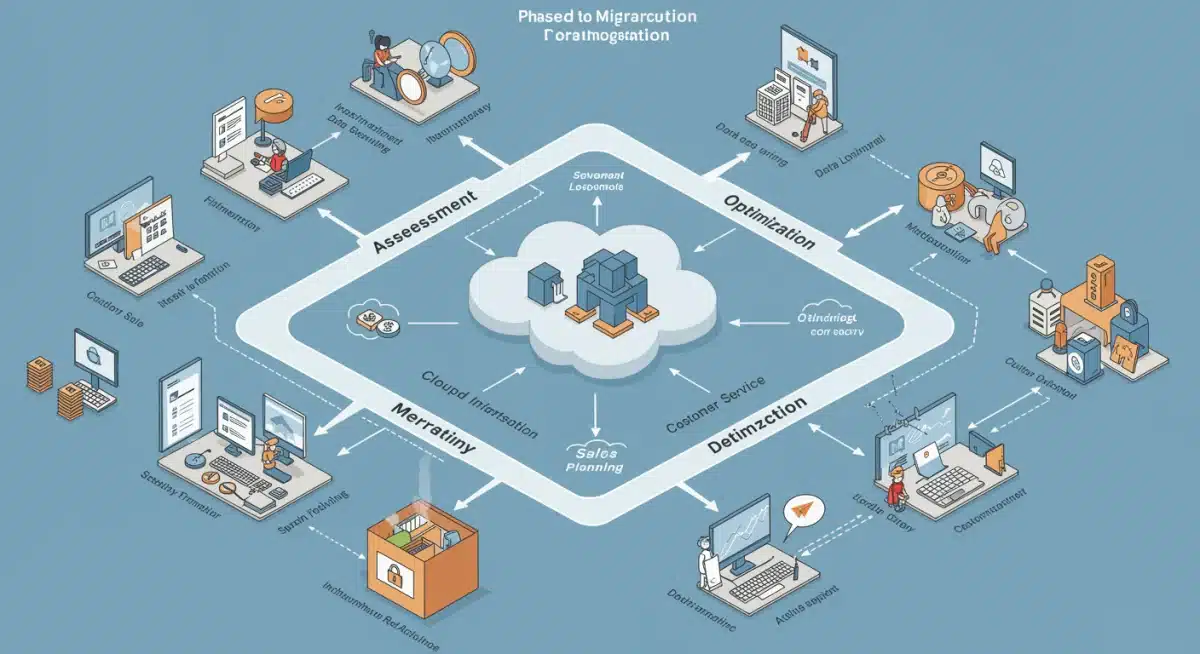 Phased cloud migration strategy for retail businesses