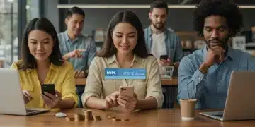 US consumers using Buy Now, Pay Later services on digital devices