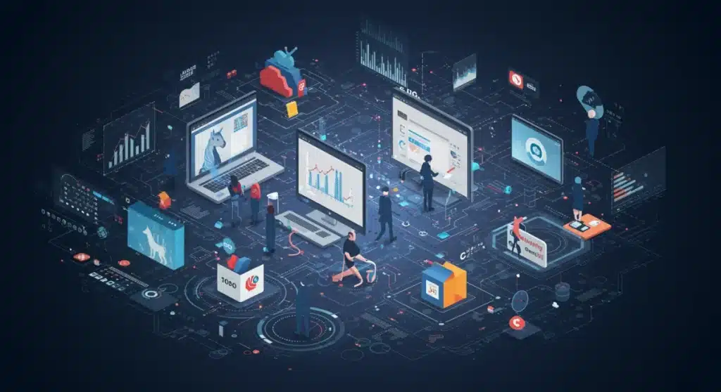 E-commerce competitive landscape 2025: U.S. market shifts